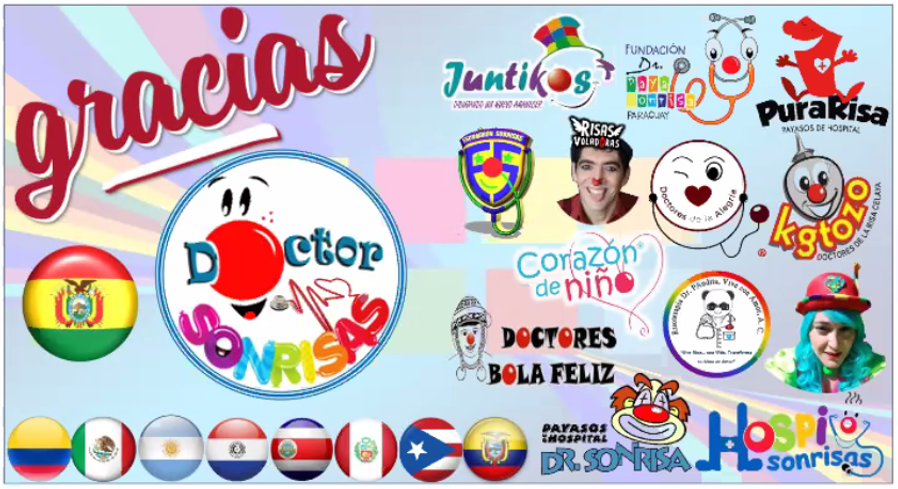 Invitados de Honor para el Festival Virtual "Día de la Naríz Roja" en Bolivia. 5 de septiembre 2020